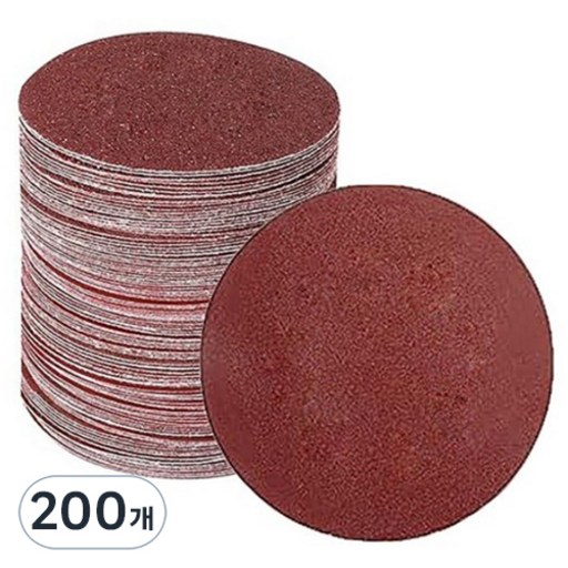 OON 밸크로 그라인더 원형사포 240방 100mm 100p