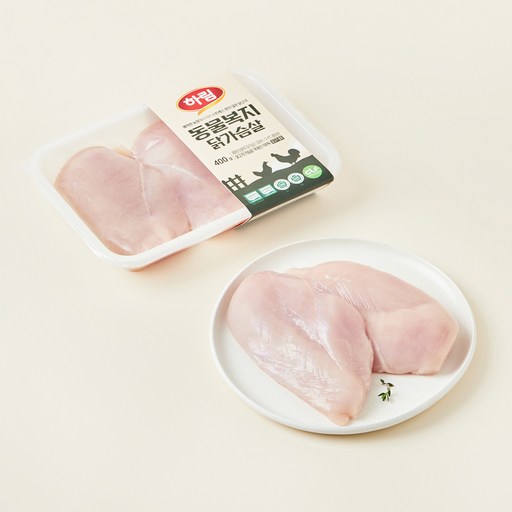 하림 깨끗한농장 동물복지 닭가슴살 (냉장)