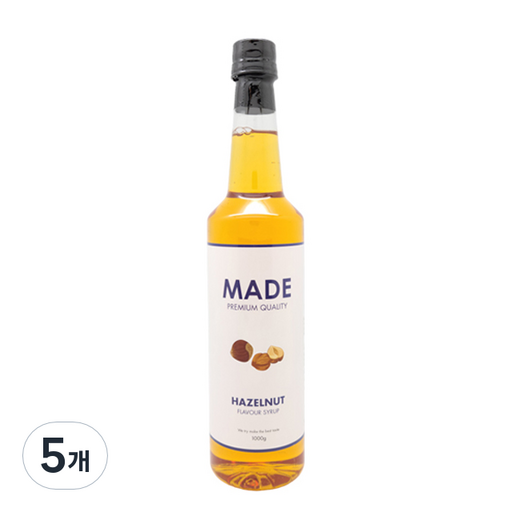 메이드 헤이즐넛 시럽 1000g