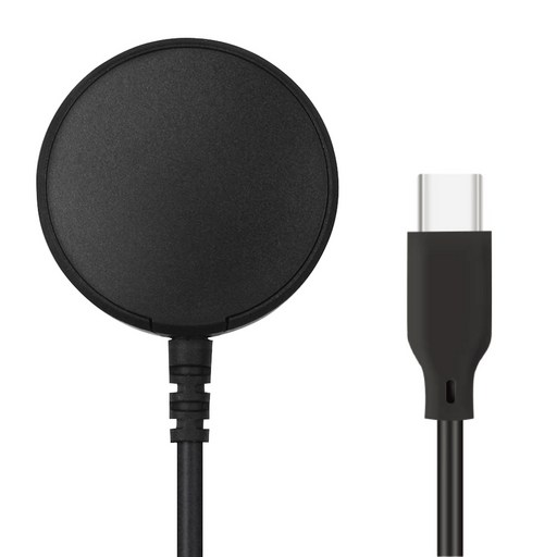 홈플래닛 C타입 무선충전기 1m 삼성 갤럭시워치 7 6 5 Pro 4 클래식 3 액티브 2 1 호환