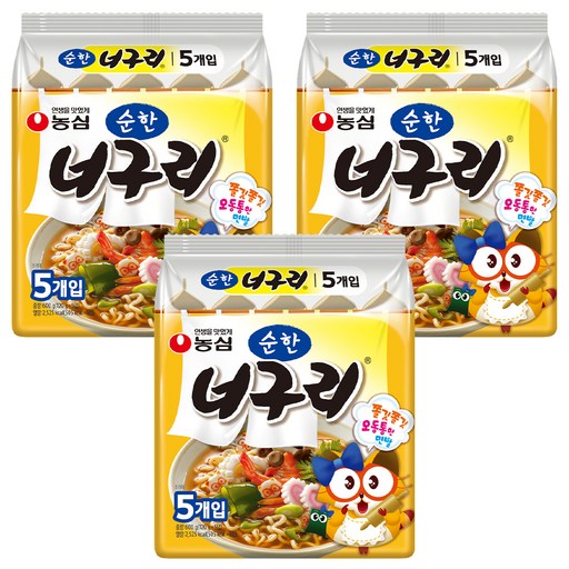 너구리 순한맛 120g