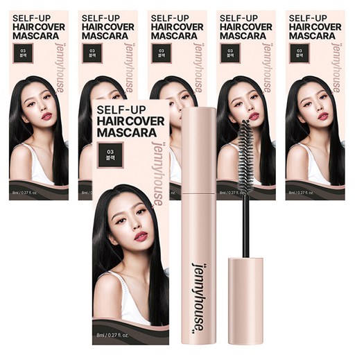 제니하우스코스메틱 셀프업 헤어 새치 커버 마스카라 8ml