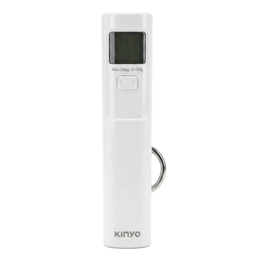 Kinyo 環保免電池行李秤 白, DS-012, 1支
