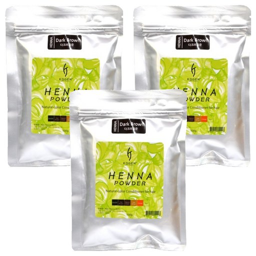 코겐 헤나파우더 염색약 100g