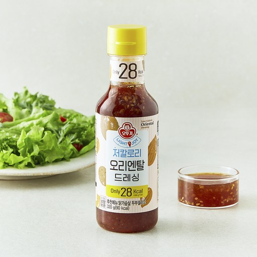 오뚜기 LIGHT&JOY 오리엔탈 저칼로리 드레싱