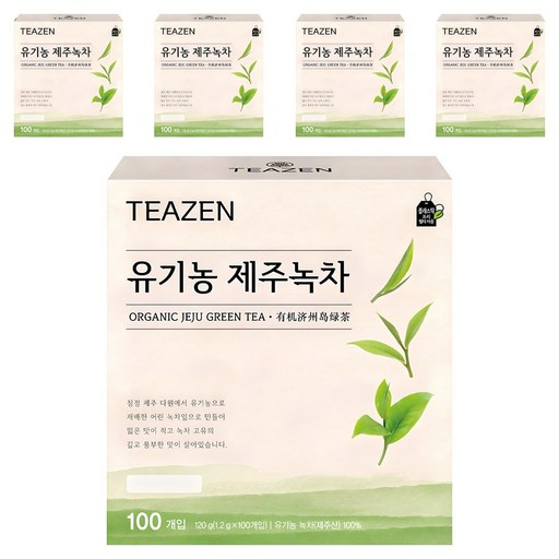 티젠 유기농 제주 녹차