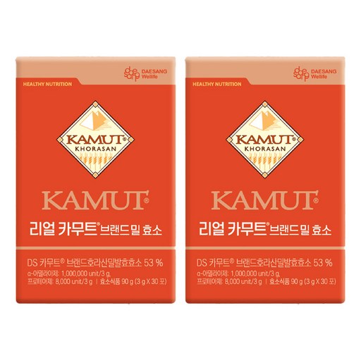 대상웰라이프 리얼 카무트 브랜드 밀 효소 30p