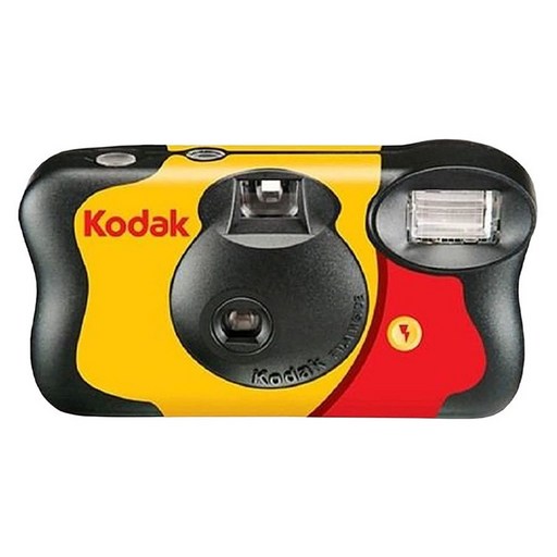 Kodak 柯達 Funsaver 一次性即可拍 底片相機 ISO800 27張, 1台