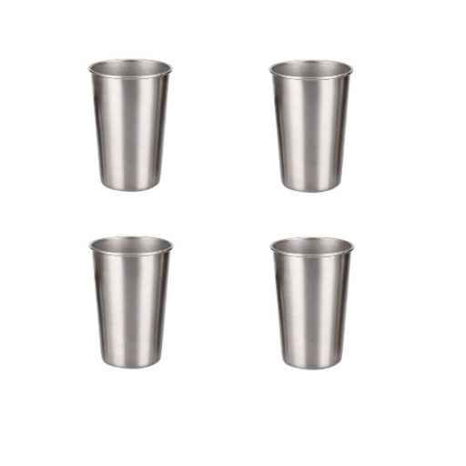 영그린 가정 업소 캠핑 식당용 304 스텐 물컵 500ml