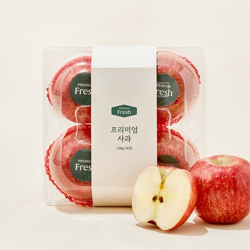 프리미엄 사과 4입