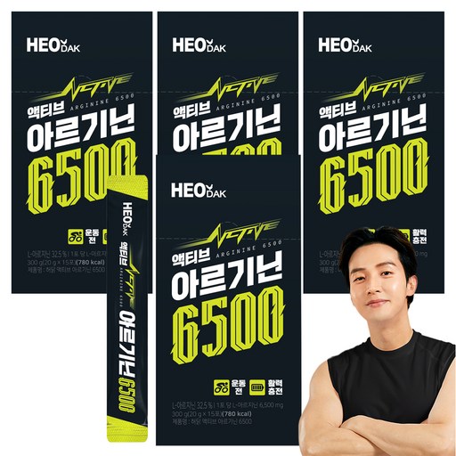 허닭 액티브 아르기닌 6500 15p