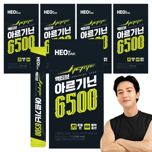 허닭 액티브 아르기닌 6500 15p