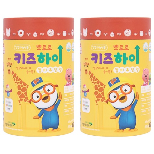 뽀로로 키즈하이 멀티츄잉정