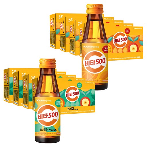 비타500 프레쉬 100ml 50p + 비타500 100ml 50p