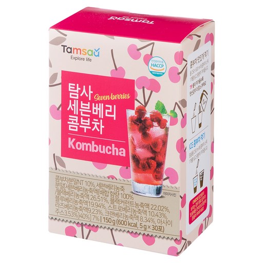 탐사 세븐베리 콤부차