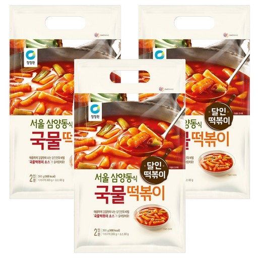 청정원 국물 떡볶이