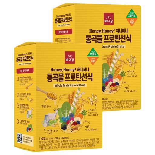 배대감 허니허니 통곡물 프로틴 선식 10p