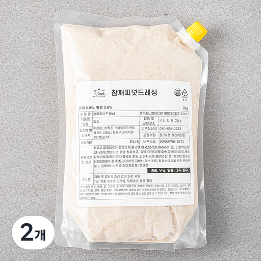 HCOOK 참깨피넛드레싱