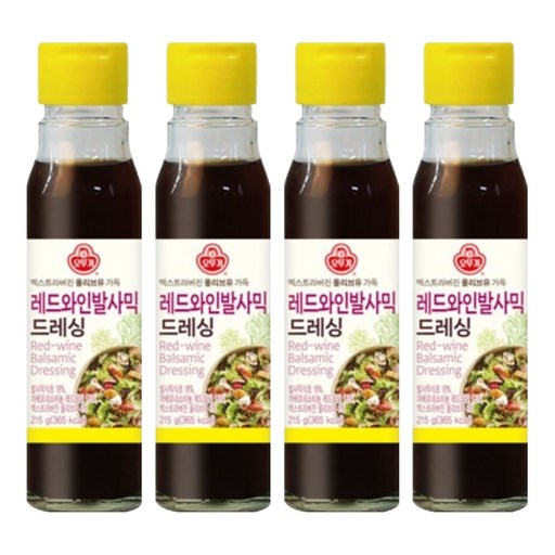 오뚜기 레드와인 발사믹 드레싱