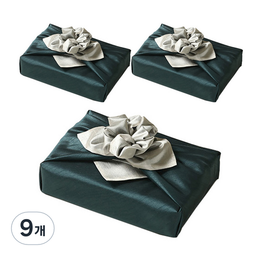 통샵 실크 겹 보자기 90 x 90 cm