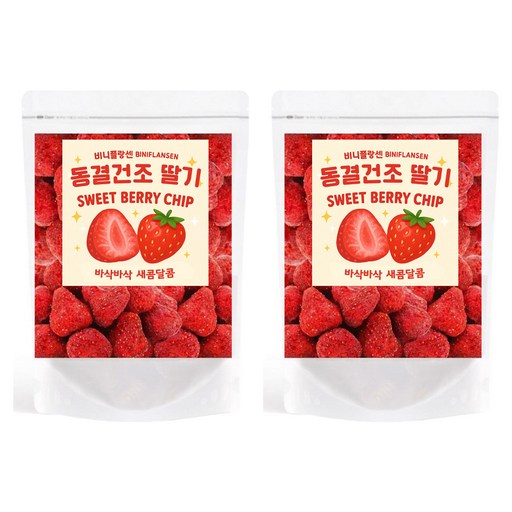 비니플랑센 동결건조 딸기 스윗베리칩
