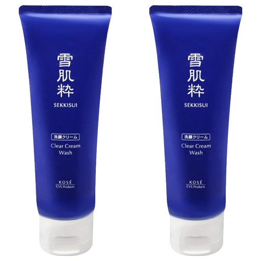 KOSE 高絲 SEKKISUI 雪肌粹 台灣公司貨 潔淨洗面乳, 120g, 2條