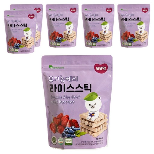 또또맘 유기농 라이스스틱 20g