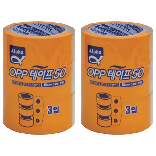 알파 OPP 박스 테이프 48mm x 50m