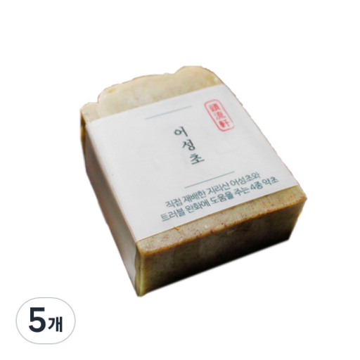 두류헌 어성초 클렌징비누