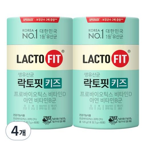 락토핏 키즈 60포