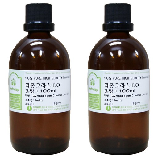 허브솝 레몬그라스 에센셜 오일 100ml