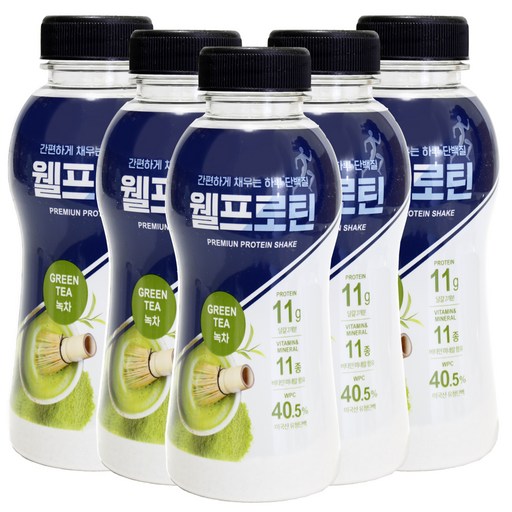 웰프로틴 녹차 복합 프로틴 파우더