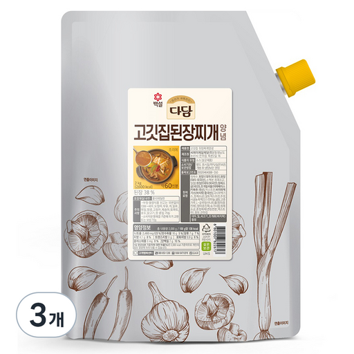 다담 고깃집 된장찌개 양념
