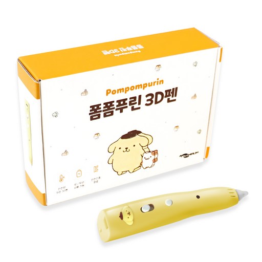 에코마음 산리오 캐릭터즈 저온 폼폼푸린 3D 프린터 펜형