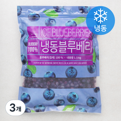 딜라잇가든 칠레산 블루베리 (냉동)