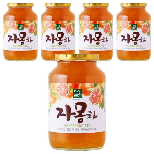 다농원 자몽차