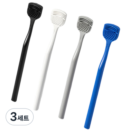 어썸 헤드 완전 분리형 덴티스트 혀클리너 4종 x 16g 세트