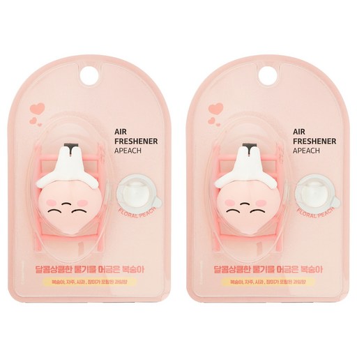카카오프렌즈 사다리 어피치 차량용 방향제