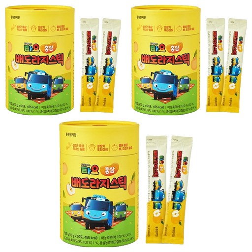 천지인 타요 홍삼 배도라지 스틱 50p