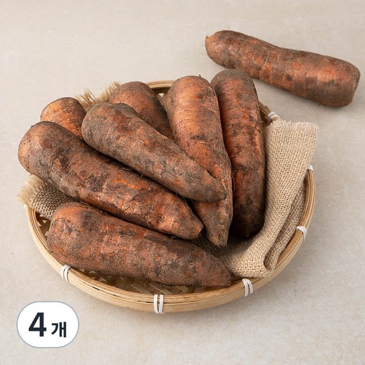 국내산 친환경 흙당근