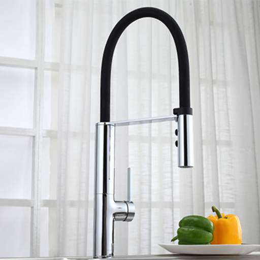 콜러 KOHLER 99887T-4-CP 프로테스크 거위목 자바라 주방 수전