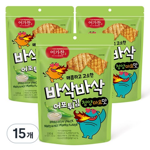어가찬 바삭바삭 어포튀김 청양마요맛