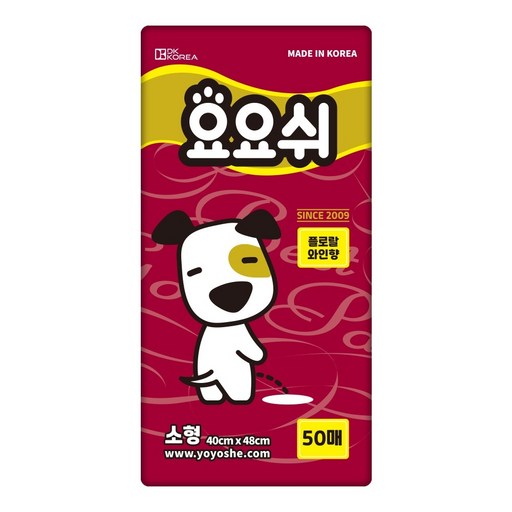 요요쉬 반려견용 배변패드 플로랄와인향