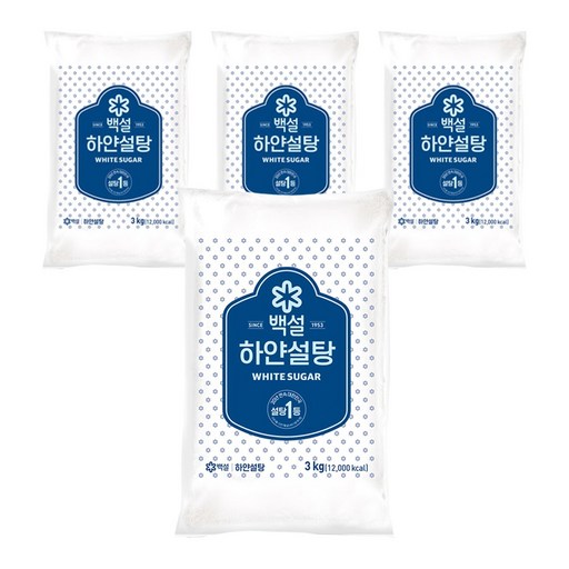 백설 하얀설탕