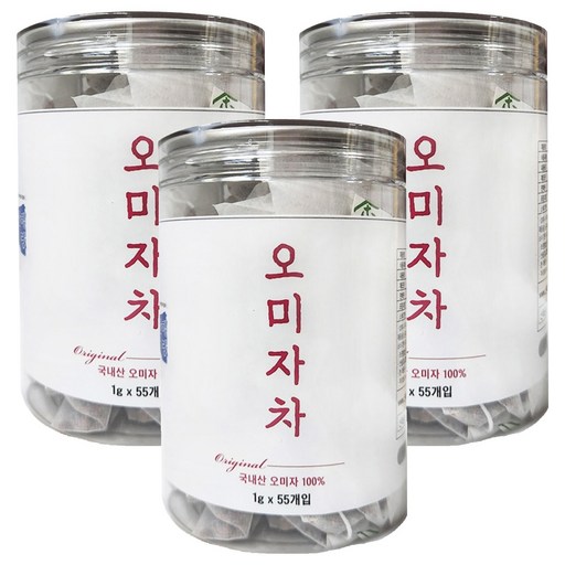 산해랑 볶은 오미자차