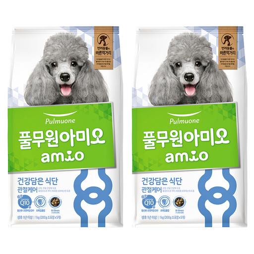 풀무원아미오 강아지 건강담은 식단 기능성 사료