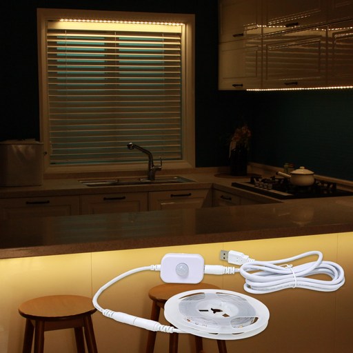 가온 LED 센서라인 USB 전원 조명 5m