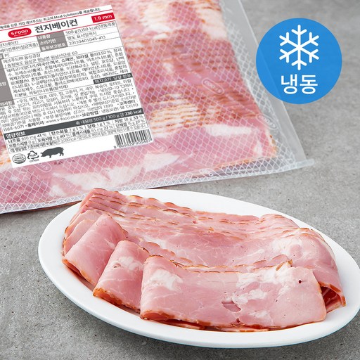 에쓰푸드 전지베이컨 1.9mm (냉동)