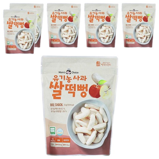 맛있는풍경 유기농 사과 쌀떡뻥