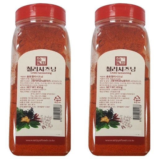 솔표식품 칠리 시즈닝 향신료